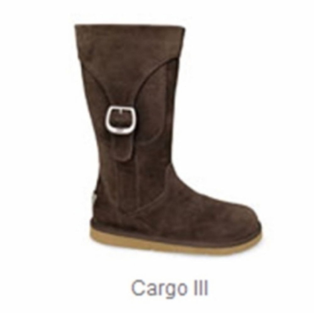 Ugg Australia Cargo pocket‎ tall boots,suede leather sheepskin,9